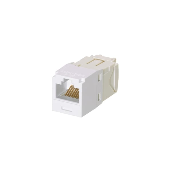 Panduit 1-PORT MOD JACK IDC 8W8P UTP, T568A/B CAT6 IP5 MINI-COM CJ688TGWH